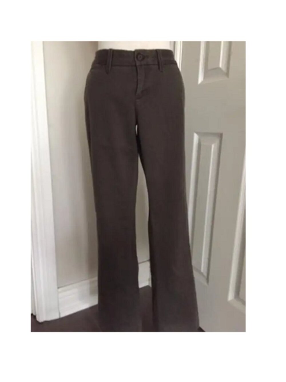 WOMEN"S BANANA REPUBLC Khaki Stretch PANTS size 2 (Waist 30")